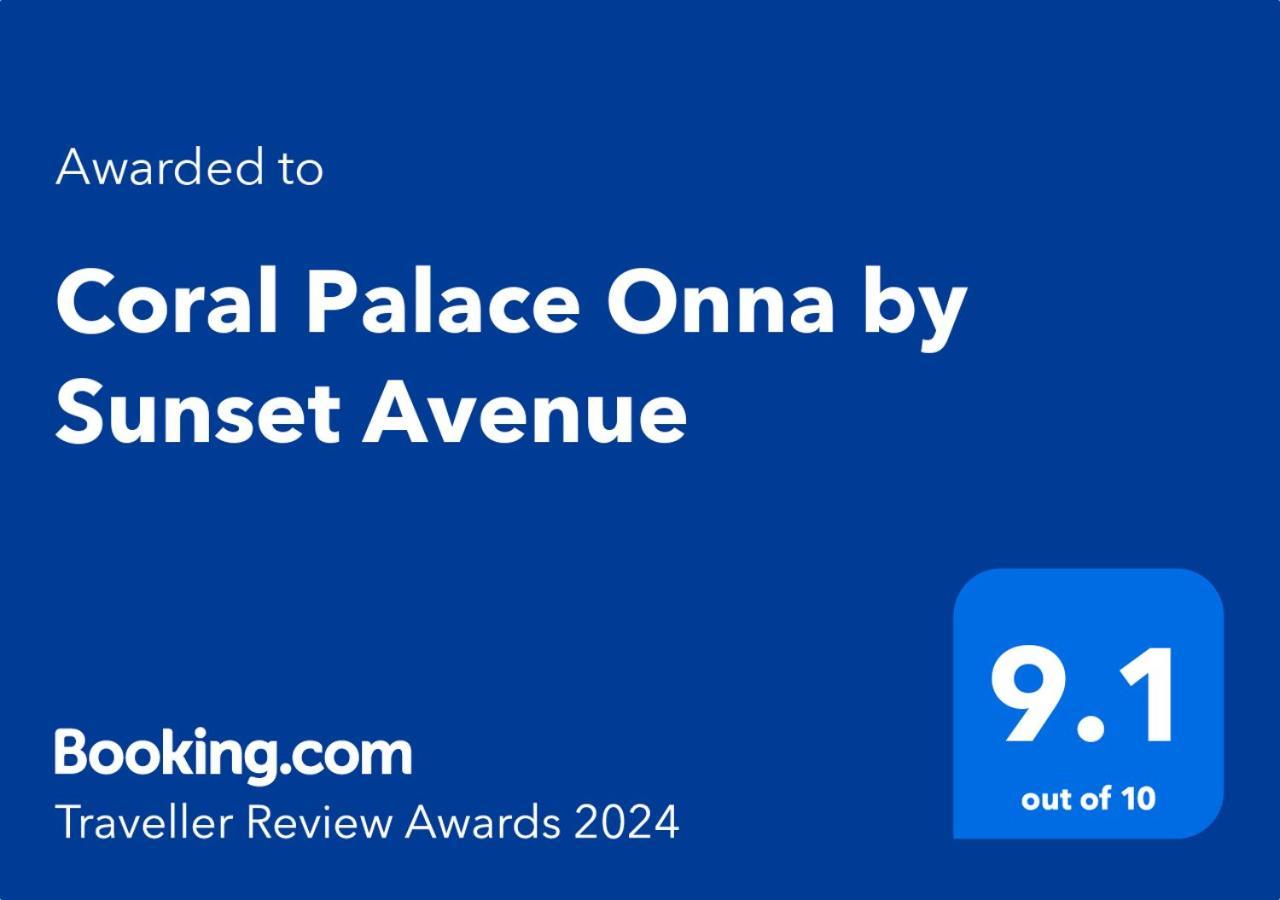 Coral Palace Onna By Sunset Avenue Εξωτερικό φωτογραφία